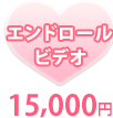 エンドロールビデオ 15,000円